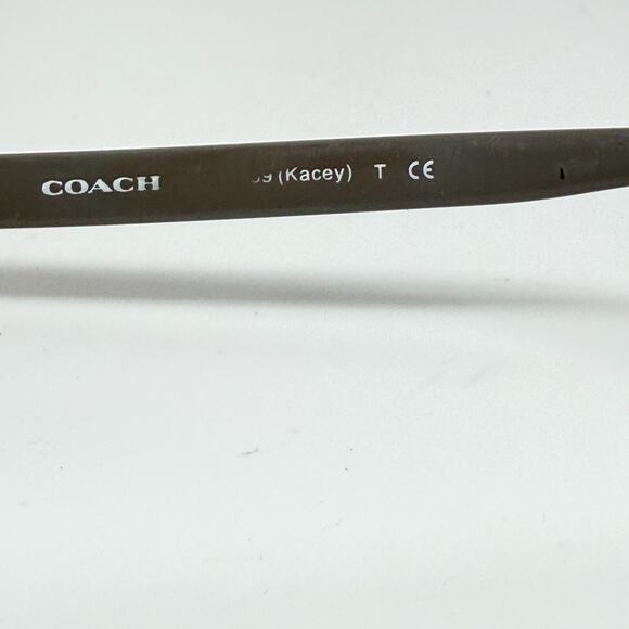Coach Kacey Designer Eyeglasses HC5059 9198 52-18-135 Matte Silver H19204 - Picture 7 of 8